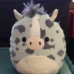 Squishmallow Grady The Grey Appaloosa Horse 11" Soft Plush Pillow